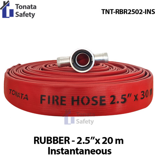 Fire Hose Rubber Tonata Instantaneous 2.5" x 20m / Selang Pemadam 20 m