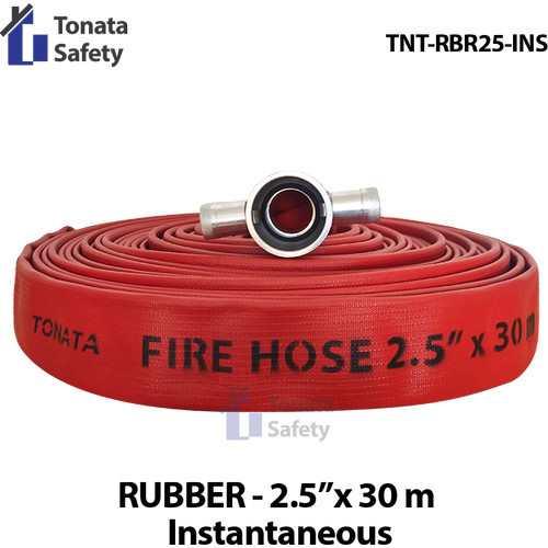 Fire Hose Rubber Instantaneous Tonata 2.5" x 30m / Selang Pemadam 30 m