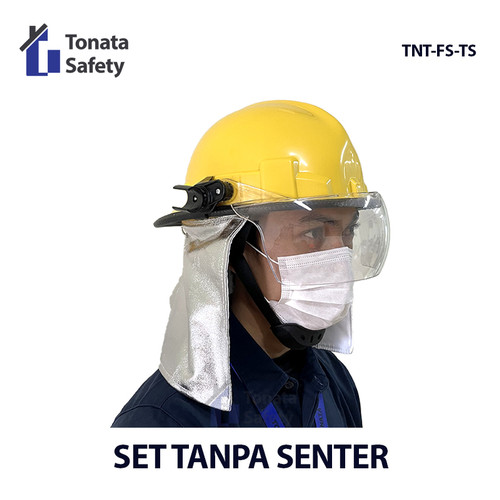 Helm Pemadam Kebakaran / Helm Damkar / Kuning - TANPA SENTER