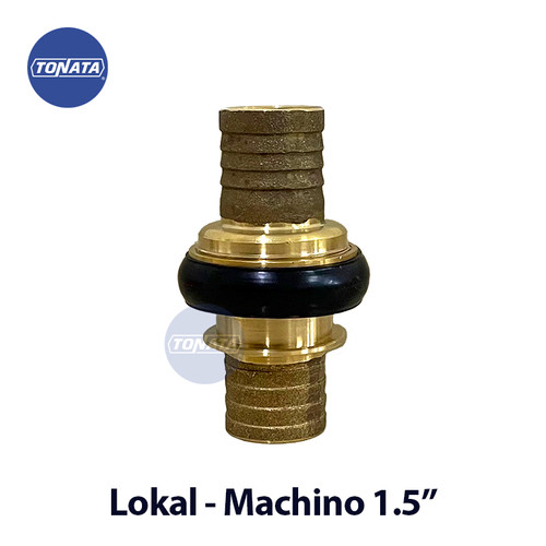 Coupling Machino Kuningan 1.5"