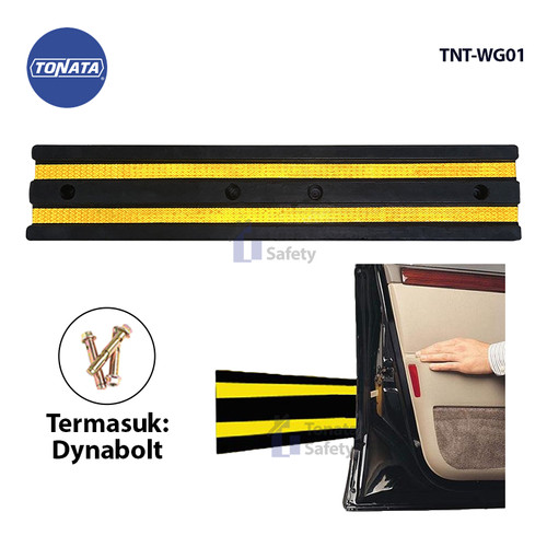 Rubber Wall Guard Protector / Karet Pelindung Dinding - Tanpa Dynabolt