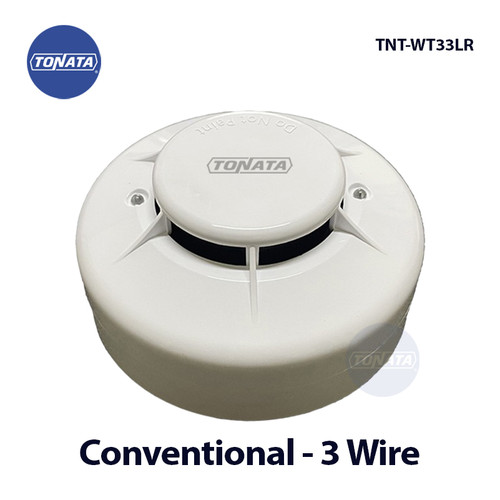 Conventional Smoke Detector Photoelectric Tonata / 3 Wire