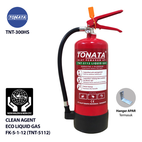 Alat Pemadam Api Tonata Plus 3 kg / Clean Agent TNT-5112