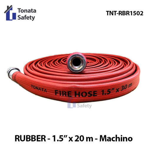 Fire Hose Rubber Tonata 1.5" x 20m / Selang Pemadam 20 m