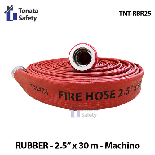 Fire Hose Rubber Tonata 2.5" x 30m / Selang Pemadam 30 m