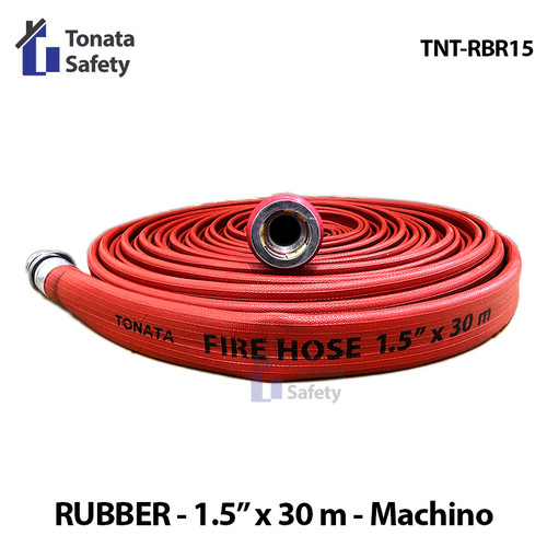 Fire Hose Rubber Tonata 1.5" x 30m / Selang Pemadam 30 m