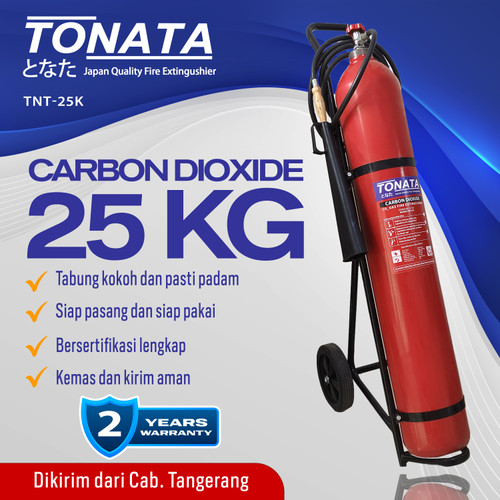 APAR 25 KG Karbondioksida (CO2) TONATA / Set Komplit