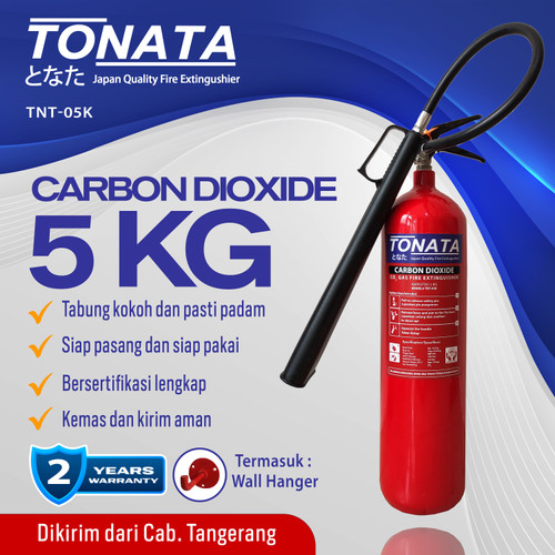 APAR 5 KG Karbondioksida (CO2) TONATA / Set Komplit