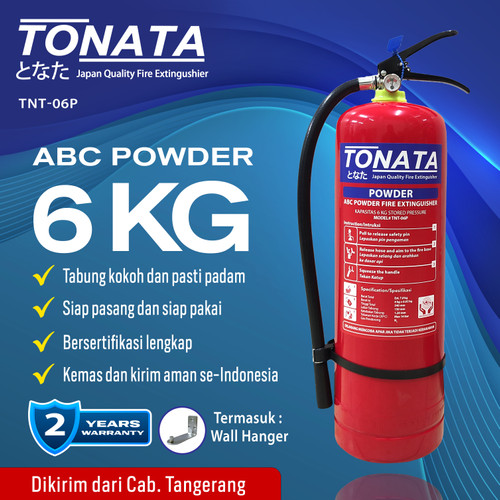 APAR 6KG Bubuk ABC Powder TONATA / Set Komplit - Standard Powder