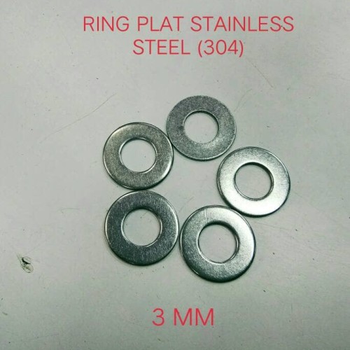 Ring Plat Stainless Steel 304 (WP)