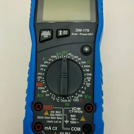 Dekko DM179 Digital Multimeter Multitester dan Thermometer