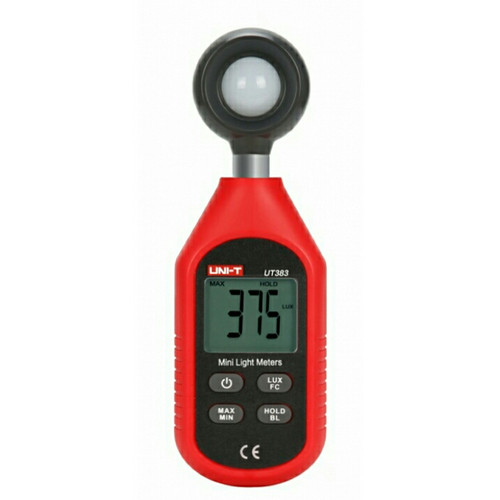 Uni-T UT383 Lux Meter Alat Ukur Intensitas Kekuatan Cahaya Uni-T UT383