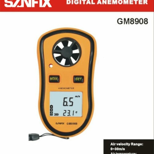 Digital Anenometer Sanfix GM 8908