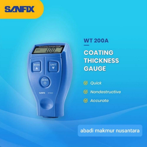 Sanfix WT200A Film Coating Thickness Gauge Sanfix WT200A Ori Murah