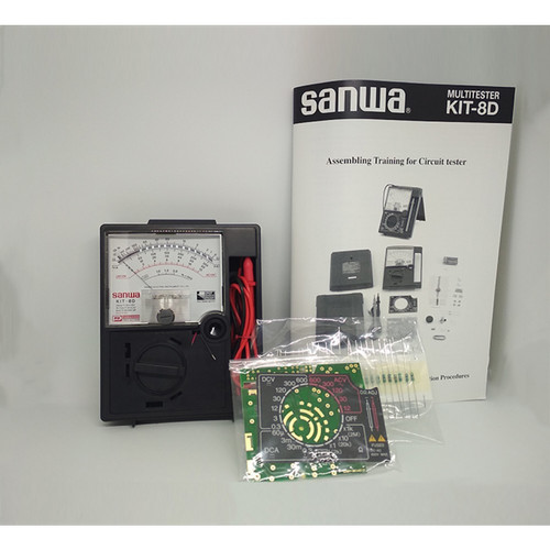 Sanwa Kit-8D Analog Multimeter For Education Assembly Training Ori