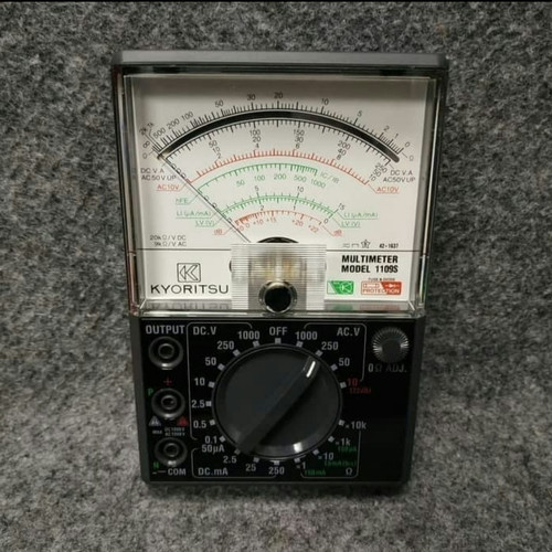 Kyoritsu 1109S Analog Multimeter Multitester Avometer Kyoritsu Murah