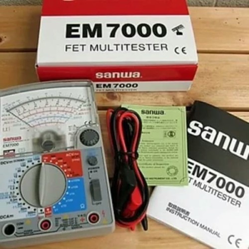 Sanwa EM7000 Analog Multimeter Multitester Avometer