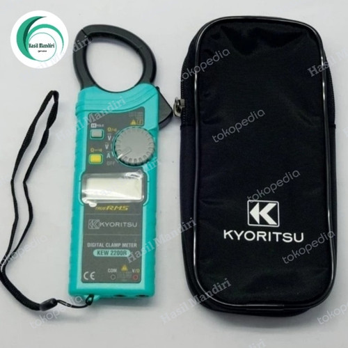 Kyoritsu KEW 2200R Digital Clamp Meter True RMS Original Murah