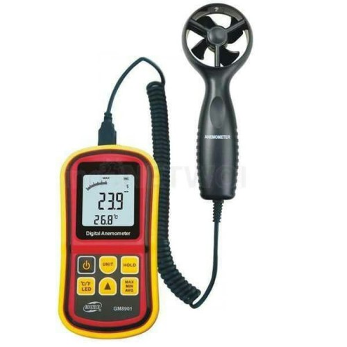 Digital Anemometer Sanfix GM 8901 atau Alat Pengukur Kecepatan