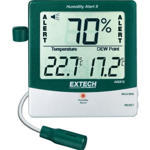 Extech 445815 Hygro-Thermometer Humidity Alert With Dew Point Extech