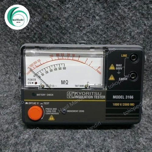 Kyoritsu 3166 Analog Insulation Tester Megger