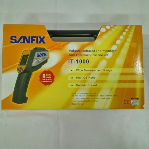 Sanfix IT 1000 Laser Thermometer Temperature Digital