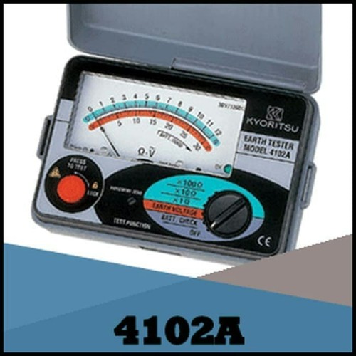 Kyoritsu 4102A Analog Earth Tester Grounding Meter