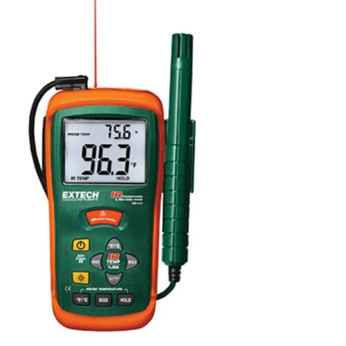 Extech RH101 Hygro-Thermometer + Infrared Thermometer IR Extech Ori