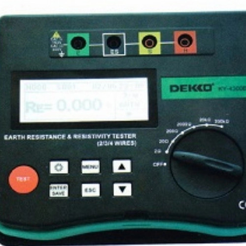 Dekko KY 4300B Digital Earth Resistence & Soil Resistivity Tester Ori