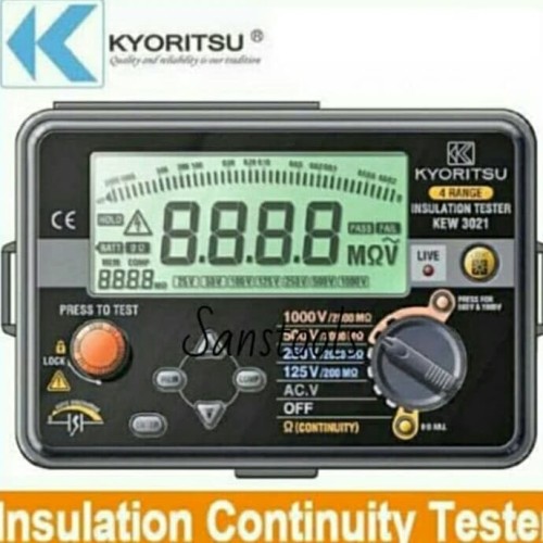 Kyoritsu 3021A Digital Insulation Continuity Tester Megger