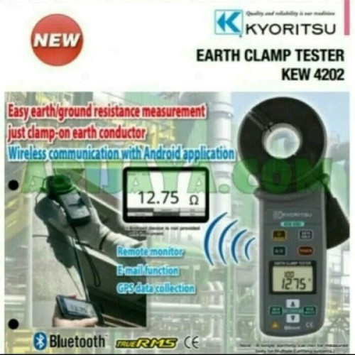 Digital Earth Clamp Tester Kyoritsu 4202