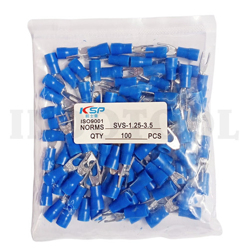 100 PCS SCUN CABLE, BLUE SVS 1.25 - 3.5 FORT