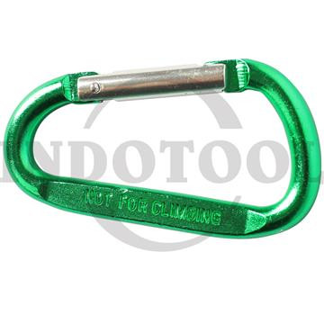 2 PCS CARABINER CLIMBING HIJAU 7 x 70 / 2 PCS CARABINER GREEN ROHA