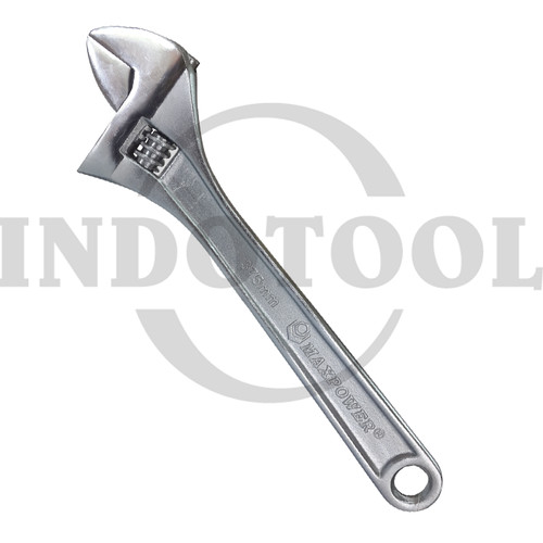 ADJUSTABLE WRENCH WB 03 CHROME 15 " MAXPOWER