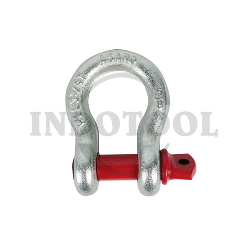 BOW SHACKLE OMEGA G209 25 TON - 1-3/4" / SEGEL OMEGA GALVANIS ASANO