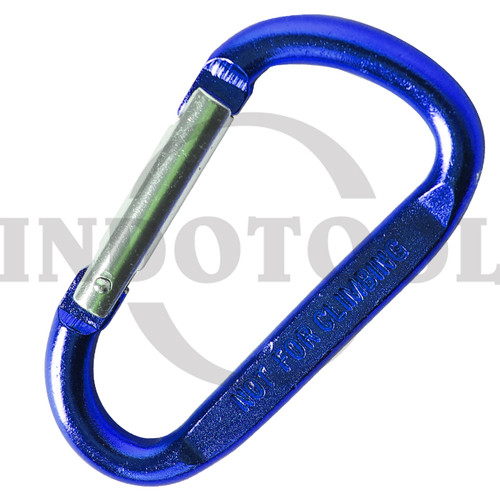 CARABINER 2 PCS - BIRU 7X70 ROHA / KARABINER / GANTUNGAN / PENGAIT