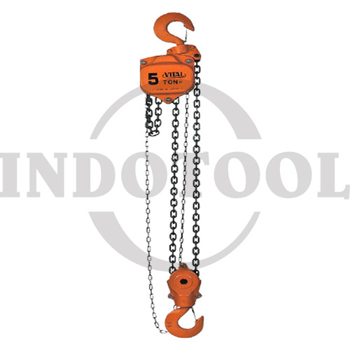 CHAIN BLOCK 5 TON X 3 MTR / TAKEL KATROL / KEREKAN VITAL