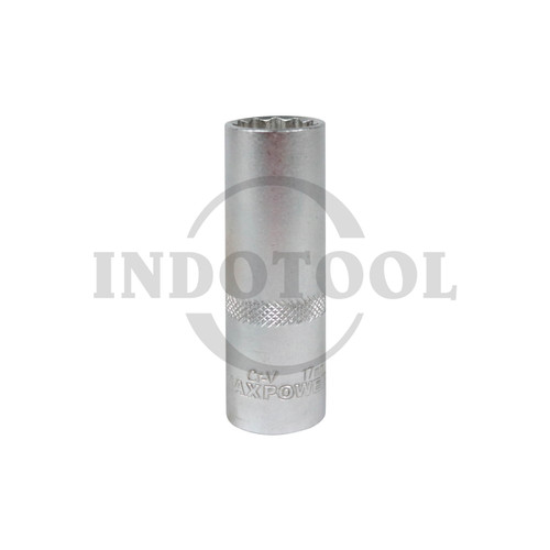 DEEP SOCKET / MATA DEEP SOCKET 1/2'' DRIVE 12PT 26 MM MAXPOWER