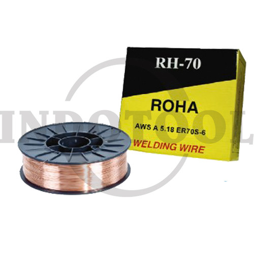 KAWAT LAS ROLL CO2, ER70S-6 (RH-70) 1.0mm, 15kg ROHA