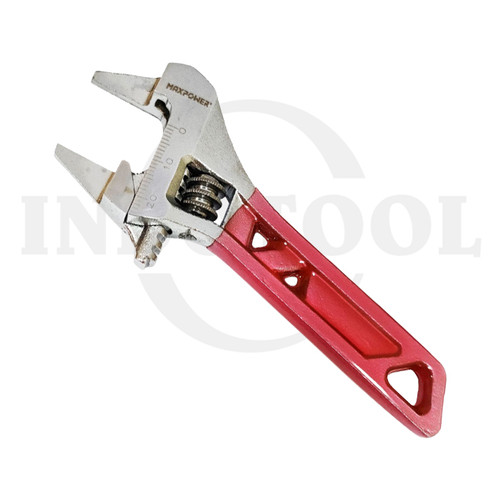 KUNCI INGGRIS CEBOL 140 x 30mm / STUBBY ADJUSTABLE WRENCH MAXPOWER