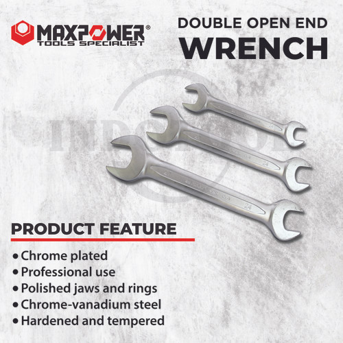 Kunci Pas 6x7mm - 36x41mm / Double Open End Wrench MAXPOWER