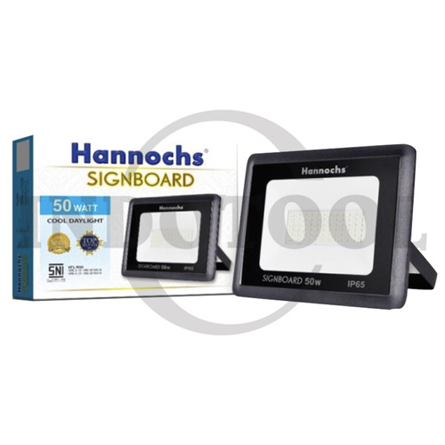 LED FLOOD LIGHT SIGNBOARD, WHITE 50W HANNOCHS