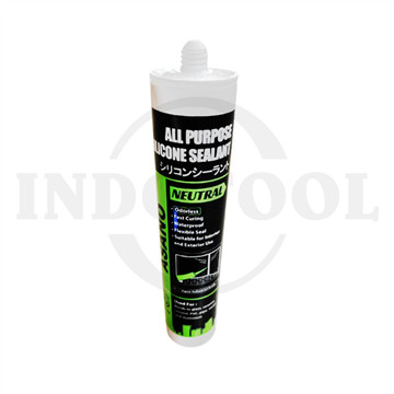 Lem Silikon Neutral Sealant Black Asano