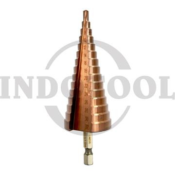 Mata Bor Pagoda 3-12mm / Step Drill Bit Hex Shank M35 LANGSOL