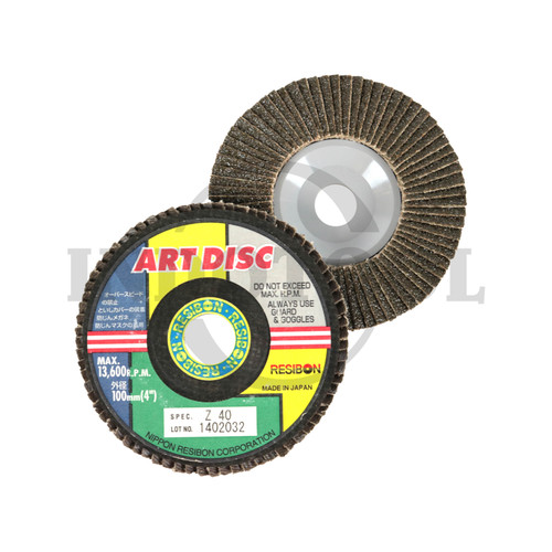 MATA GERINDA AMPLAS SUSUN 4" / FLAP DISC, ART DISC Z-40 NIPPON RESIBON