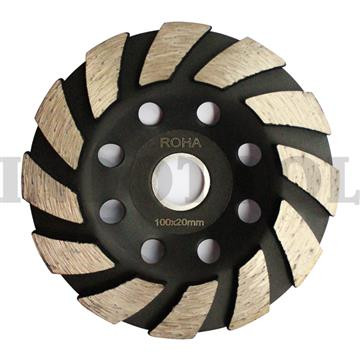 MATA GERINDA POLES BETON 4 INCH / DIAMOND CUP WHEEL 4" ROHA