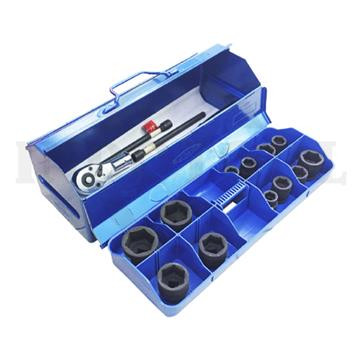 Mata Sock 17 Pcs 3/4" DR Impact Socket 6PT Tool Set MK-015 MAXPOWER