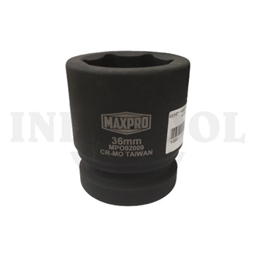 MATA SOCK IMPACT SOCKET 1 INCH, IMPACT 6 PT 36mm / SOCKET 1"