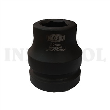 Mata Sock Socket 1" Impact, 6 Point 22mm MAXPRO