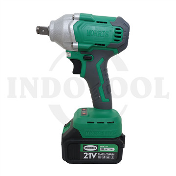 MESIN IMPACT CORDLESS BRUSHLESS MBW-21V M6 - M16 330Nm MORRIS